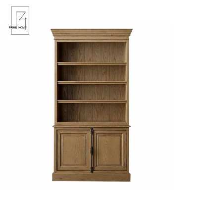 Cheap Top Quality Bookcase Wooden, Wooden Storage Cabinet, Vintage Display Cabinet