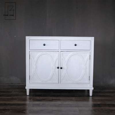 Proper price top quality french country style furniture furniture cabinet,white bedside